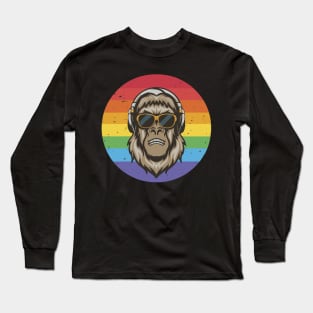 Bigfoot rock on Long Sleeve T-Shirt